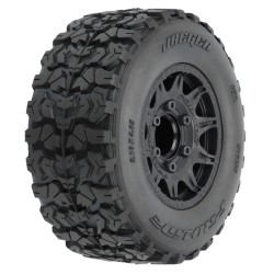 1/10 Jaeger HP BELTED F/R 2.8 MT Tires MTD 12mm/14mm Black Raid (2)
