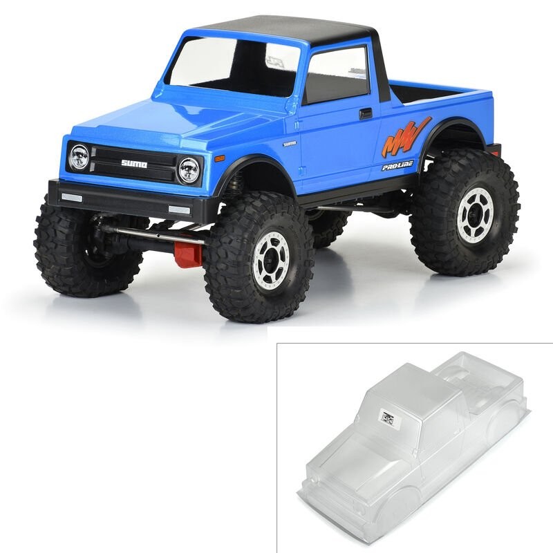 1/10 Sumo L Clear Body 12.3 (313mm) Wheelbase Crawlers