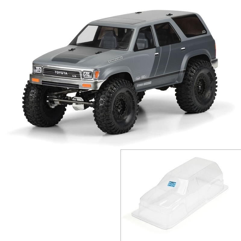 1/10 1991 Toyota 4Runner Clear Body 12.3 (313mm) Wheelbase Crawlers