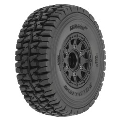 1/10 Mirage TT F/R 2.2/3.0 12mm & 14mm Black Raid Wheels (2)