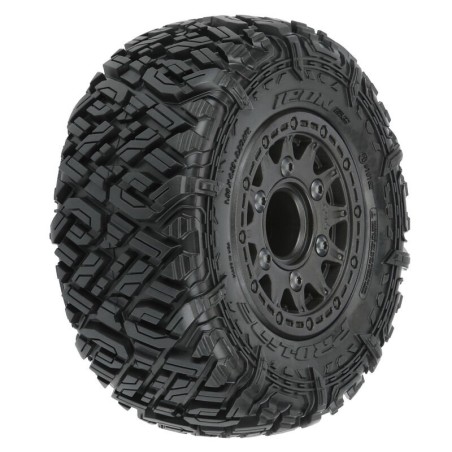 1/10 Icon M2 Front/Rear 2.2/3.0 SC Mounted 12mm Blk Raid (2)