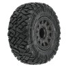 1/10 Icon M2 Front/Rear 2.2/3.0 SC Mounted 12mm Blk Raid (2)