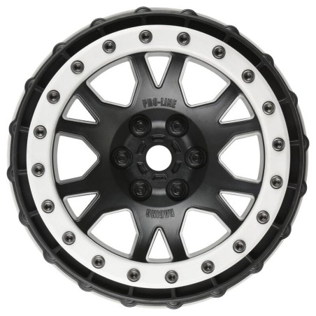 1/5 Impulse Pro-Loc Front/Rear 24mm X-MAXX Wheels (2) Black/Gray