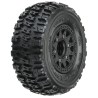 1/10 Trencher X Front/Rear 2.2/3.0 SC Mounted 12mm Black Raid (2)