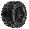 1/10 Trencher F/R 2.8 MT Tires Mounted 12mm/14mm Black Raid (2)