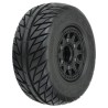 1/10 Street Fighter Fr/Rr 2.2/3.0 SC Mounted 12mm Black Raid (2)