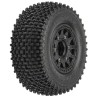 1/10 Gladiator M2 Front/Rear 2.2/3.0 SC Mounted 12mm Blk Raid (2)