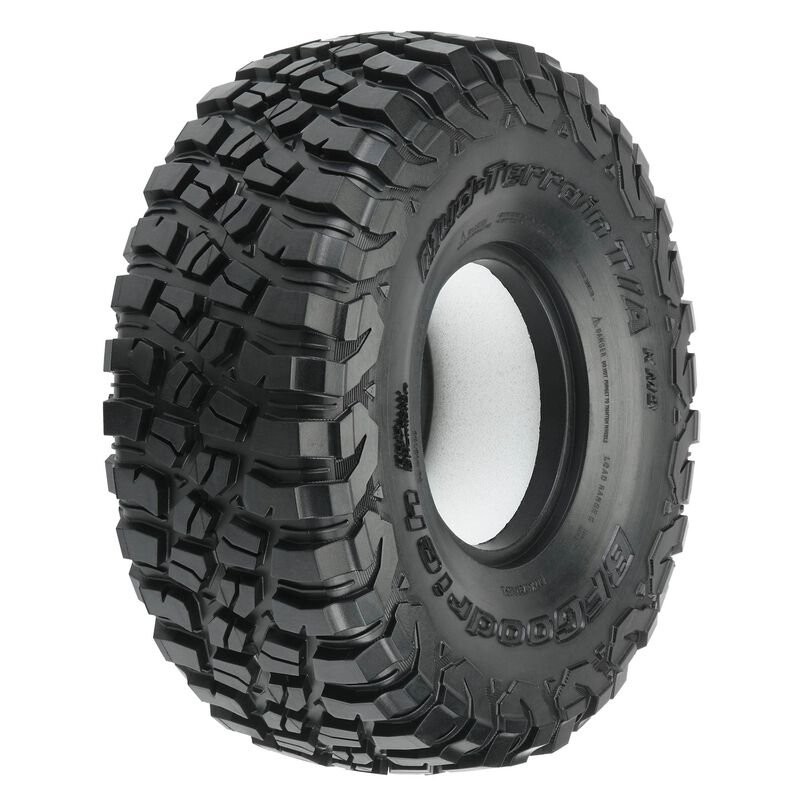 1/10 BFG T/A KM3 Predator Front/Rear 1.9 Rock Crawling Tires (2)