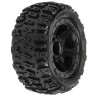 1/16 Trencher M2 Fr/Rr 2.2 Tires Mounted 12mm Blk Desperado (2)