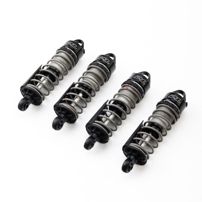 PowerStroke Front/Rear Oil-Filled Shocks (4): ARRMA GRANITE MOJAVE TYPHON GROM