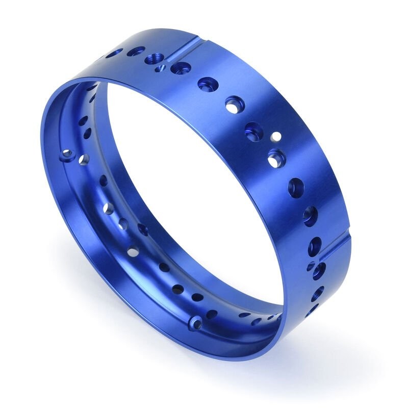 1/4 Pro-Spec Blue Aluminum Front Rim: Promoto-SM