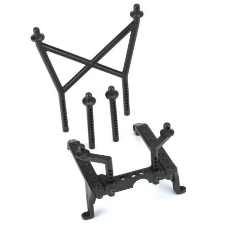 1/6 Extended Front and Rear Body Mounts: SCX7