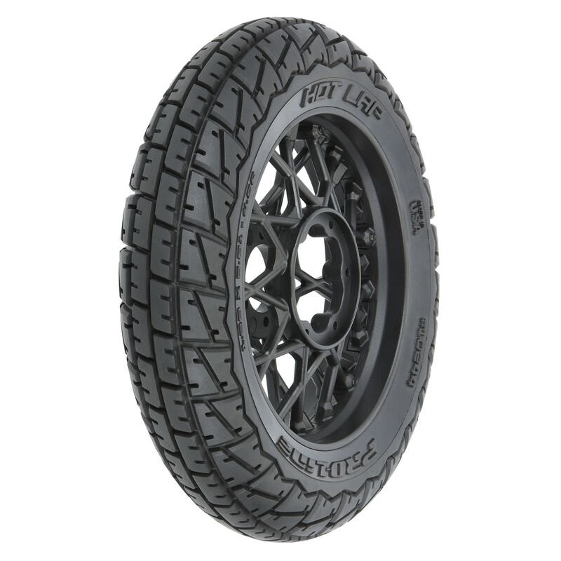 1/4 Hot Lap MX S3 Front Tire MTD Black Supermoto Wheel: Promoto-MX/SM