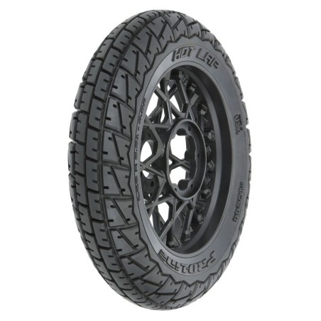1/4 Hot Lap MX S3 Front Tire MTD Black Supermoto Wheel: Promoto-MX/SM