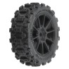 Badlands MX 1.9 Buggy Tires MTD Mach-10 Black Wheels: Typhon GROM