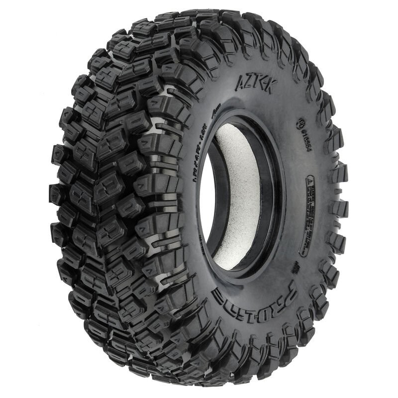 1/10 Aztek Predator Front/Rear 1.9 Rock Crawling Tires (2)