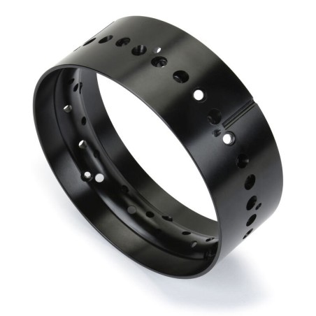 1/4 Pro-Spec Aluminum Rear Rim Black: Promoto-SM