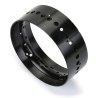 1/4 Pro-Spec Aluminum Rear Rim Black: Promoto-SM