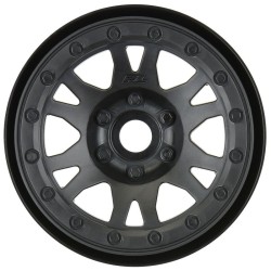 1/10 Impulse F/R 2.2 12mm Crawler Wheels (2) Black