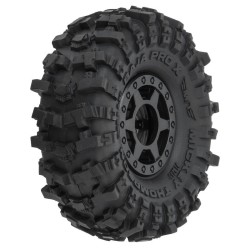 1/24 Mickey Thompson Baja Pro X F/R 1.0 MTD 7mm Black Holcomb (4)