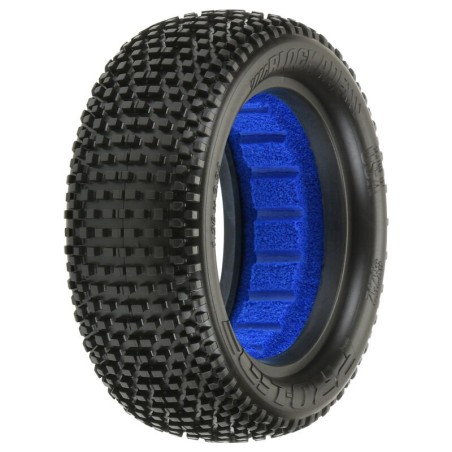 1/10 Blockade M3 4WD Front 2.2 Off-Road Buggy Tires (2)