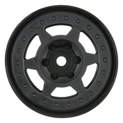 1/10 Holcomb F/R 1.9 12mm Crawler Bead-Loc Wheels (2) Black