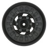 1/10 Vice CrushLock Front/Rear 2.6 12mm Crawling Wheels (2) Blk/Blk