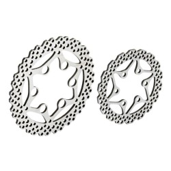 1/4 YZ Style Steel F/R Brake Rotor Set: Promoto-MX/SM