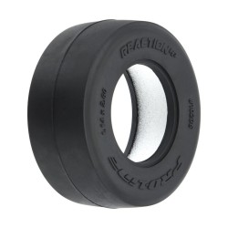 1/16 Reaction HP No-Prep BELTED Rear Tires (2): Losi Mini Drag