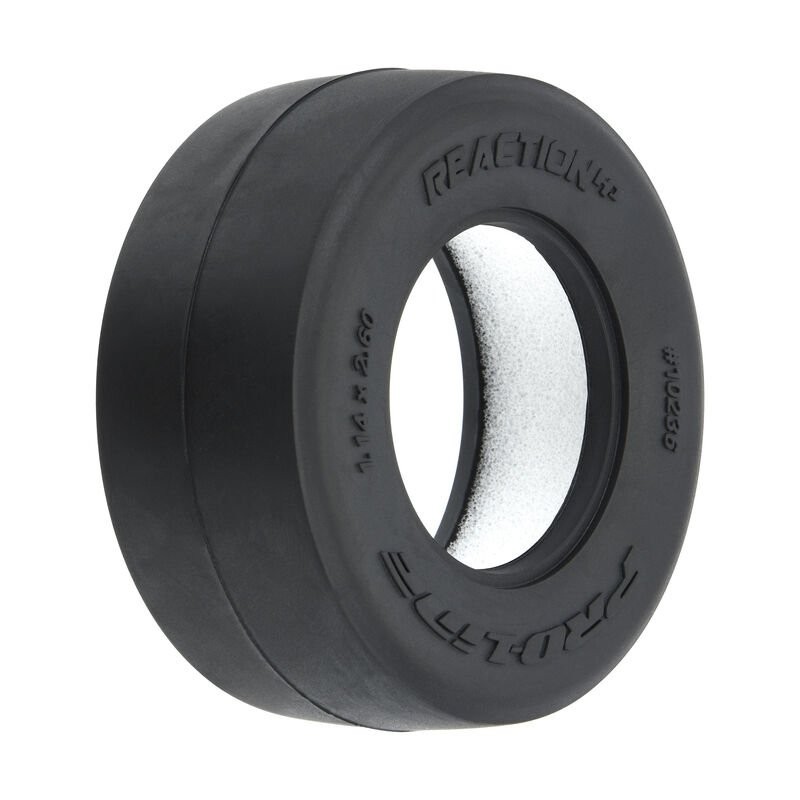 1/16 Reaction HP No-Prep BELTED Rear Tires (2): Losi Mini Drag
