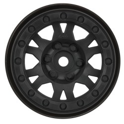 1/10 Impulse Front/Rear 1.9 12mm Rock Crawler Wheels (2) Black