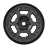 1/10 Holcomb F/R 1.55 12mm Crawler Bead-Loc Wheels (2) Black