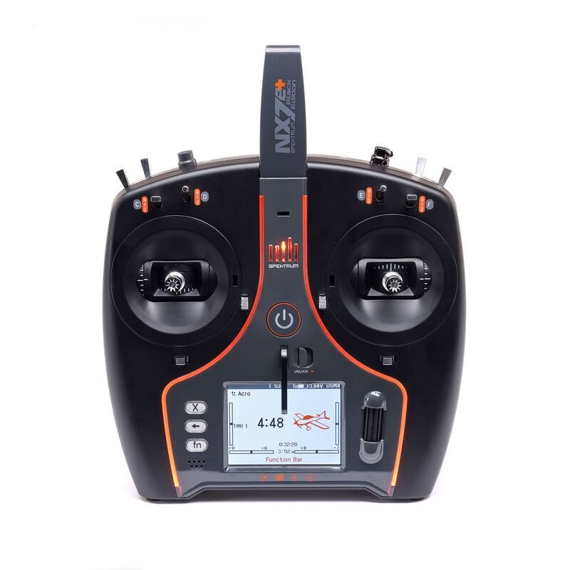 NX7e+ 14-Channel DSMX Transmitter Only Black Edition