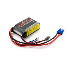 6.6V 2200mAh 2S LiFe Receiver Battery: Universal Receiver EC3