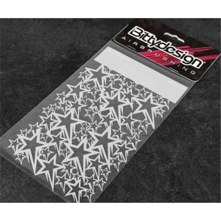 Stensil Vinyl Stjärnor