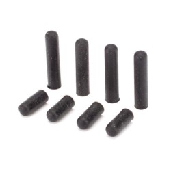 Silicone Switch Cover Set Black: DX18QQ iX12