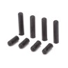 Silicone Switch Cover Set Black: DX18QQ iX12