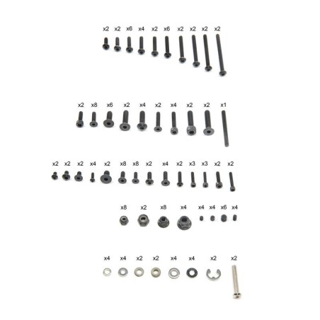 Screw Nut Assortment Box: 8X