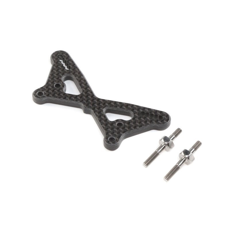 Carbon Front Tower with Ti Standoffs:  22 5.0