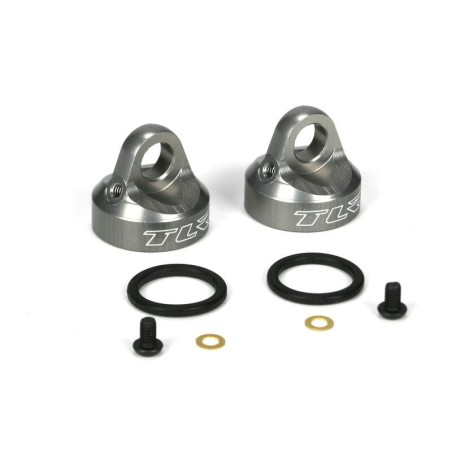 Bleeder Shock Caps Aluminum (2): TEN
