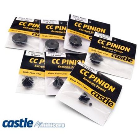 CC Pinion Mod 1 - 5mm Set (7)
