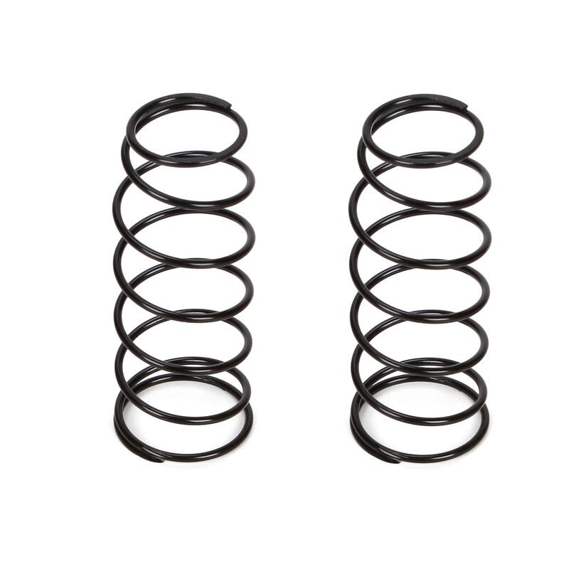 16mm Front Shock Spring 5.0 Rate Black (2): 8B 3.0