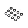 M3 Caster Block Aluminum Washer Set Black (4)