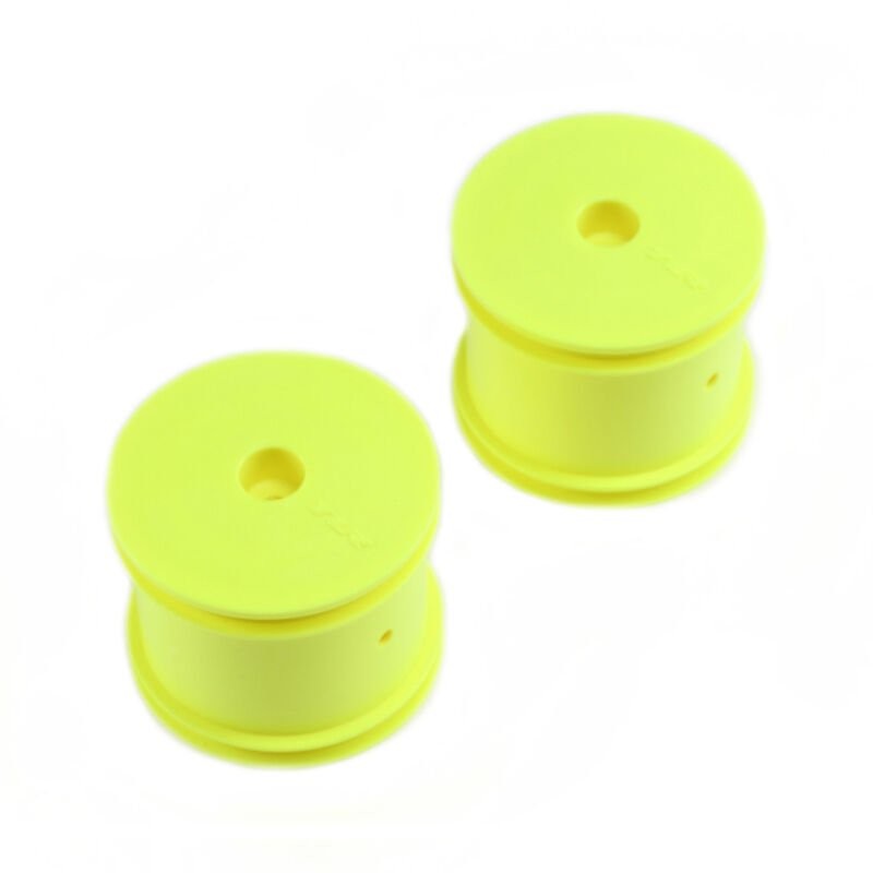 1/10 Front/Rear Stadium Truck 2.2 Wheels 12mm Hex Yellow (2): 22T