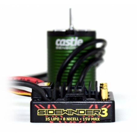 SIDEWINDER 3 ESC 12V 1/10 med 1406-4600KV Sensormotor