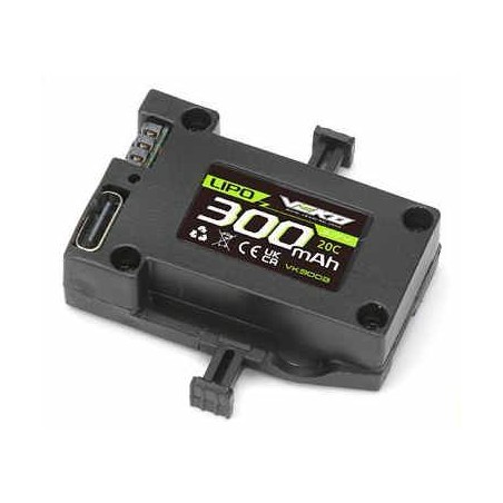 Veko LiPo Battery 300 (3.7V 20C) Mini SC