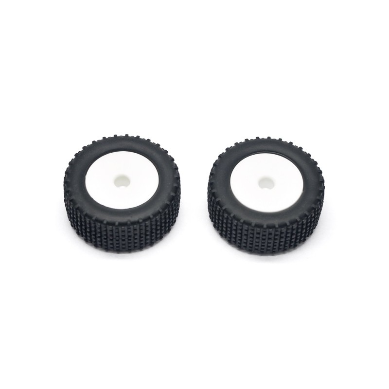 Rear tyre/wheel (2) Veko Mini SC