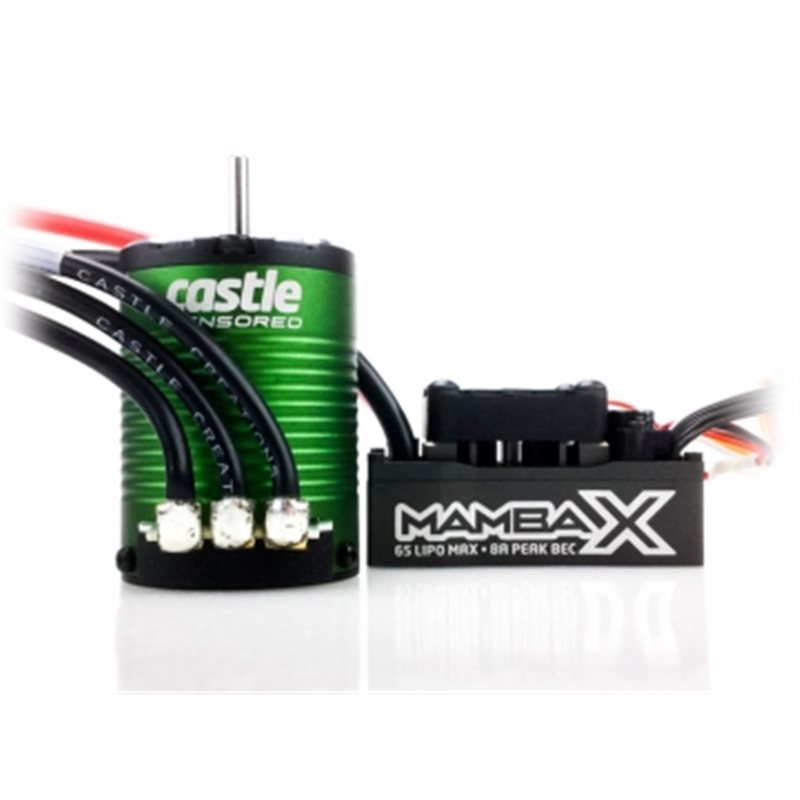 MAMBA X Sensor ESC 25,2V WP och 1406-7700KV Combo MAMBA X Sensor ESC 25,2V WP och 1406-7700KV Combo