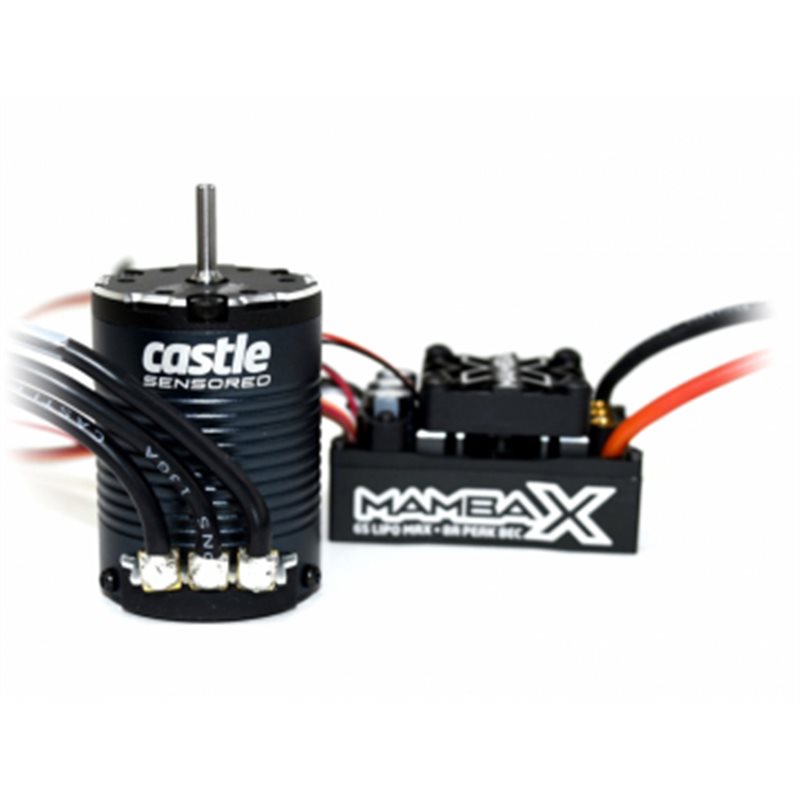 MAMBA X Sensor ESC 25,2V WP, 1406-3800KV Combo Crawler