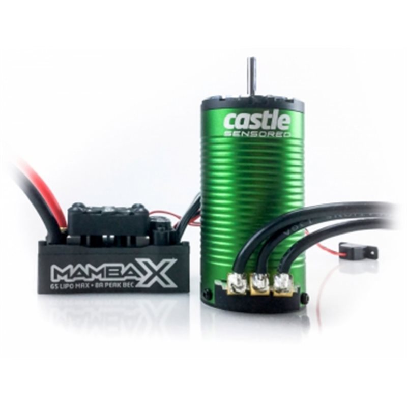 Mamba X SCT ESC Combo with 1415-2400KV Sensored Motor Mamba X SCT ESC Combo with 1415-2400KV Sensored Motor